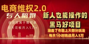 电商维权 4.0 如何做到月入 5 万+每天 1 小时新人也能快速上手【仅揭秘】-副业吧