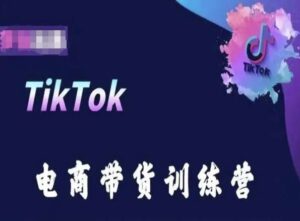 TikTok电商带货训练营,跟随时代潮流,跨境掘金-副业吧