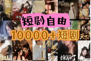 打造完全属于自己的个人短剧库，实现网盘拉新与私域变现的完美融合！-副业吧