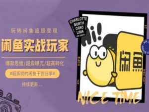 手把手教你0到1系统玩转闲鱼变现，爆款思维/超级曝光/超高转化-副业吧