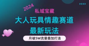 （11541期）私域宝藏：大人玩具情趣赛道合规新玩法，零投入，私域超高流量成单率高-副业吧