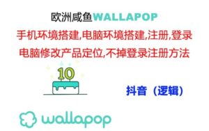 wallapop整套详细闭环流程：最稳定封号率低的一个操作账号的办法-副业吧