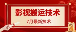 7月29日最新影视搬运技术，各种破百万播放-副业吧