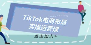 (12156期)TikTok电商布局实操运营课:从新手到精通,成为TikTok带货运营高手-副业吧