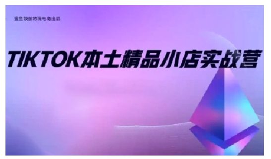TikTok本土精品小店出海实战营，从入门到高阶，不止0-1!-副业吧