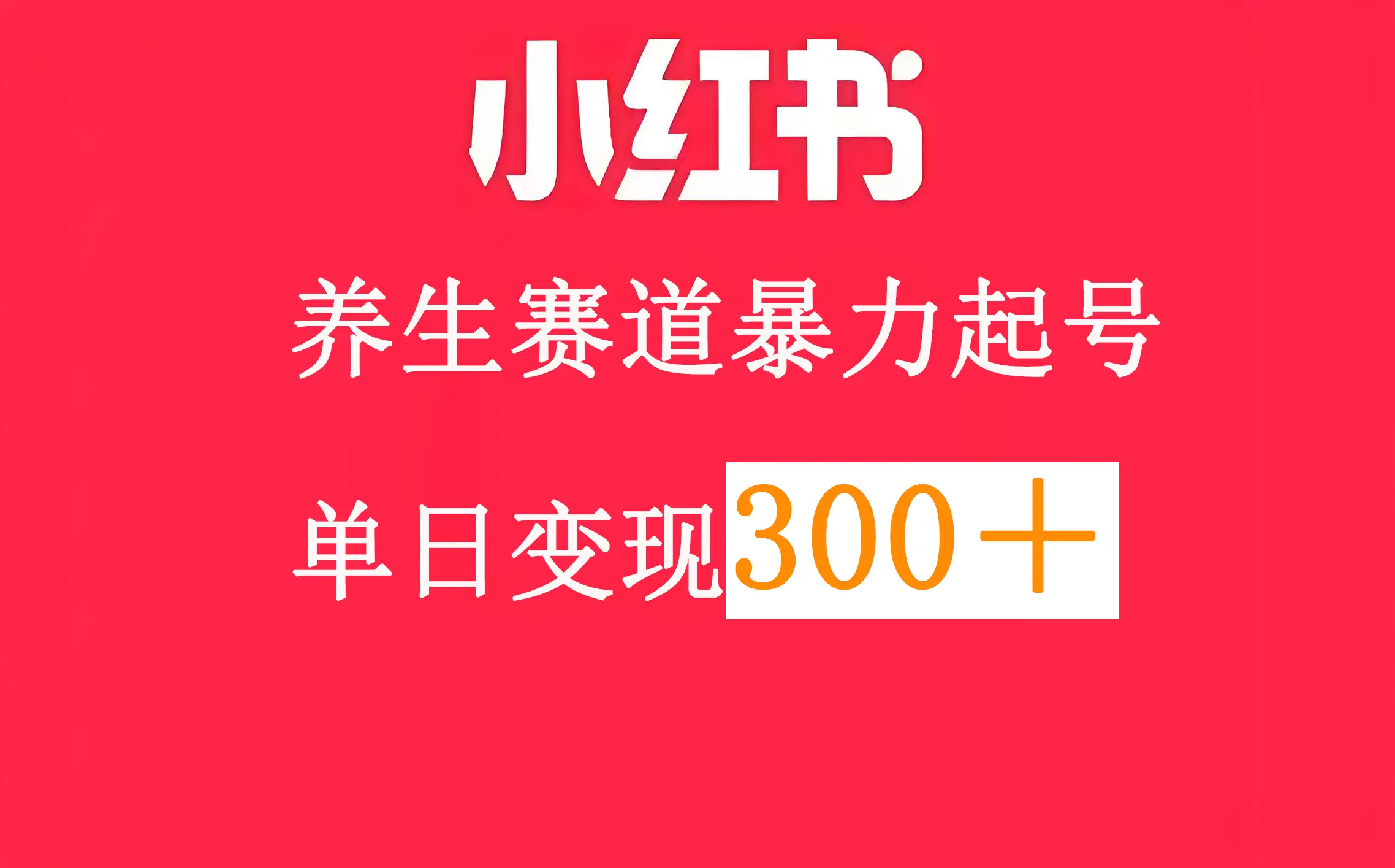 小红书养生赛道-副业吧