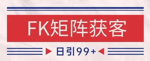 小红书某音FK赛道引流获客 自热矩阵日引200+【揭秘】-副业吧
