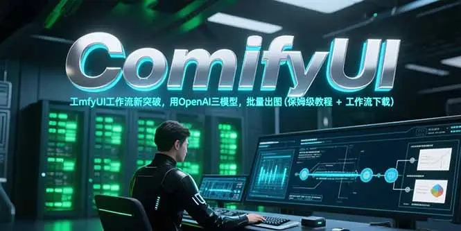 ComfyUI工作流新突破，用OpenAI三模型，批量出图(保姆级教程+工作流下载-副业吧