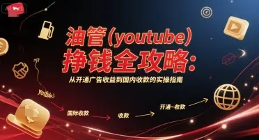 油管(youtube)挣钱全攻略：从开通广告收益到国内收款的实操指南-副业吧