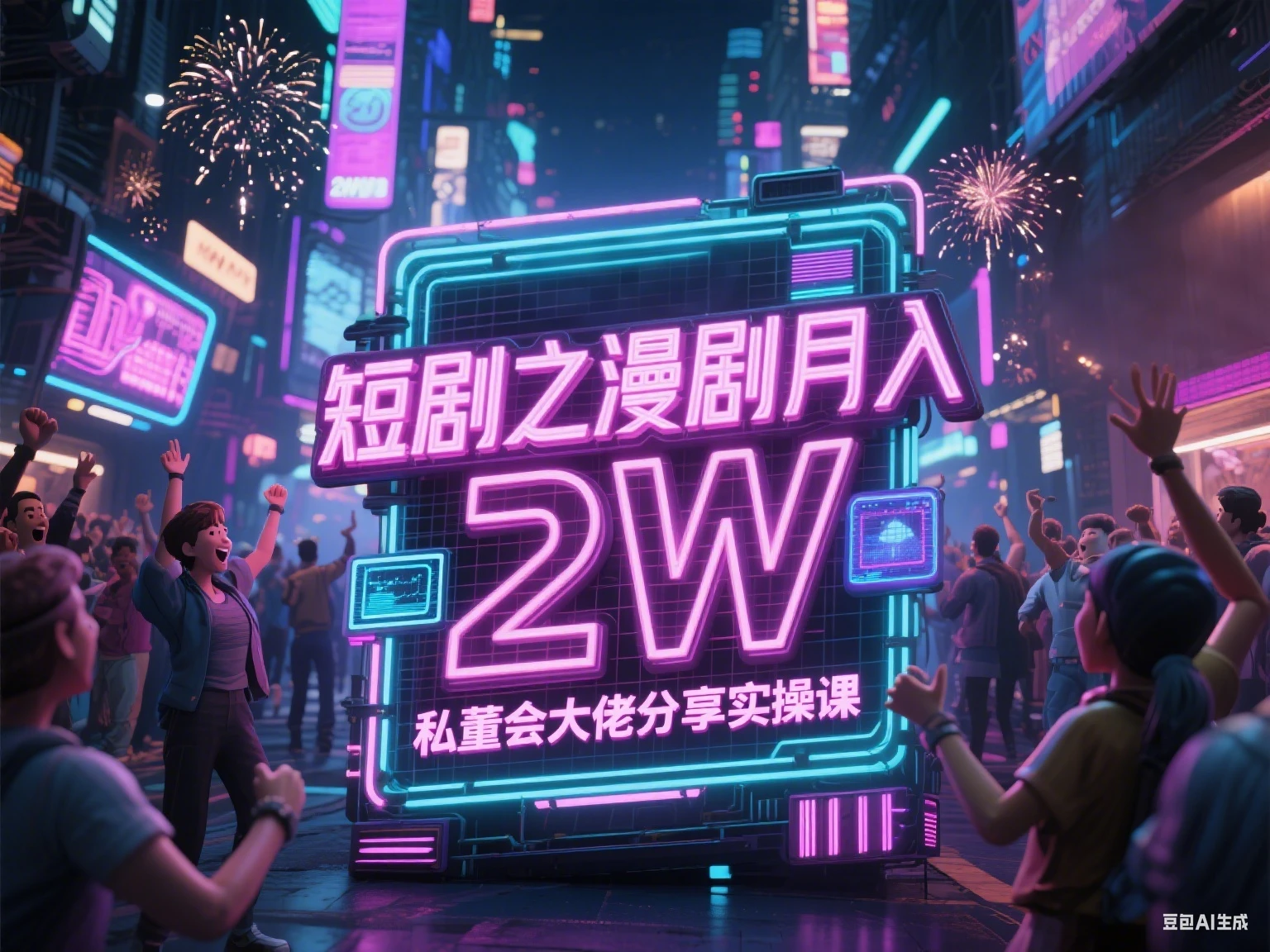 【精】短剧之漫剧月入2W 私董会大佬分享实操课-副业吧