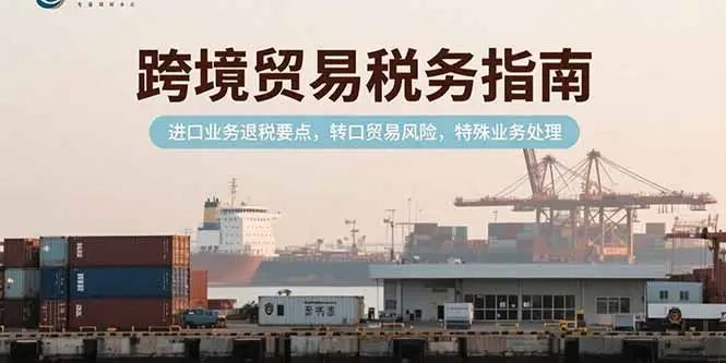 跨境贸易税务指南，进口业务退税要点，转口贸易风险，特殊业务处理-副业吧