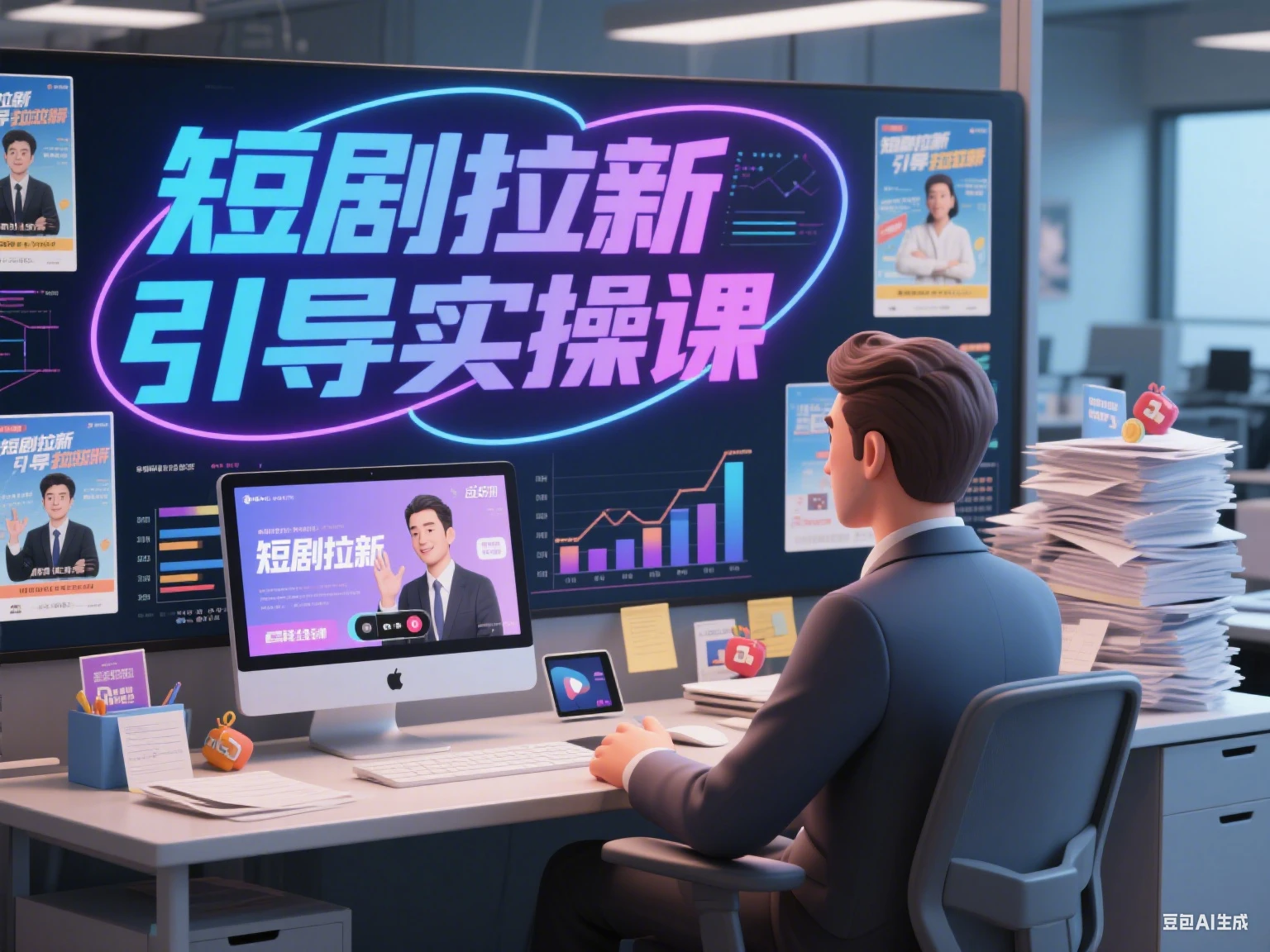 短剧拉新 引导实操课-副业吧