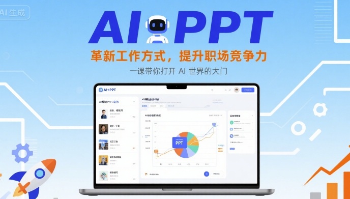 AI+PPT：革新工作方式，提升职场竞争力，一课带你打开 AI 世界的大门-副业吧