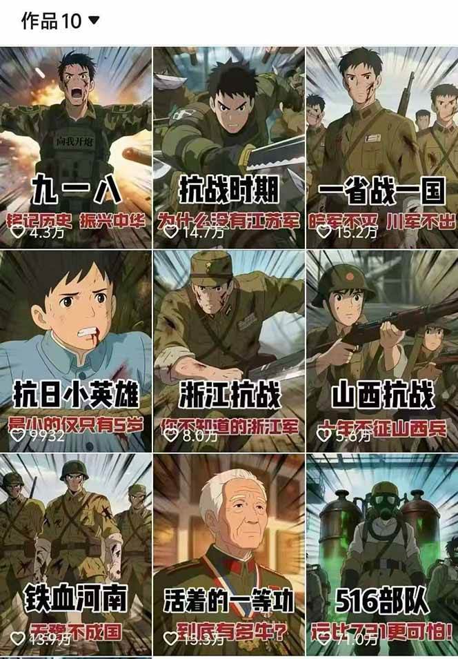 图片[1]-动漫历史类视频制作全流程，学文案撰写、分镜提示词，掌握动漫图生成+抠图配音剪辑-副业吧