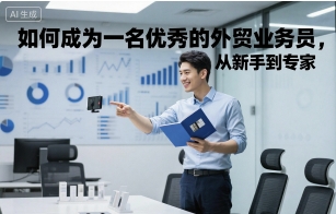 如何成为一名优秀的外贸业务员，从新手到专家-副业吧