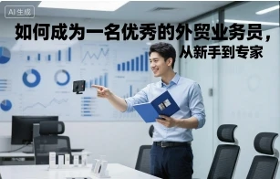 【精】如何成为一名优秀的外贸业务员，从新手到专家-副业吧