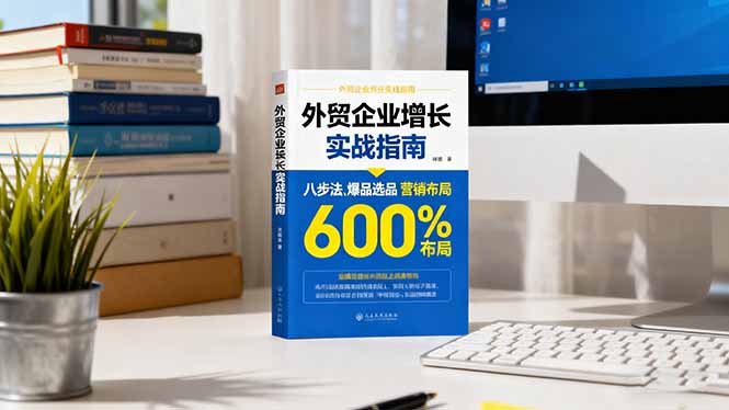外贸企业增长实战指南，八步法、爆品选品、营销布局，业绩增长300%-副业吧