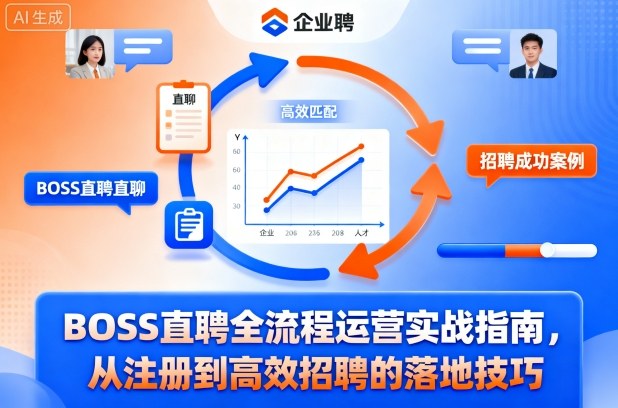 BOSS直聘全流程运营实战指南，从注册到高效招聘的落地技巧-副业吧
