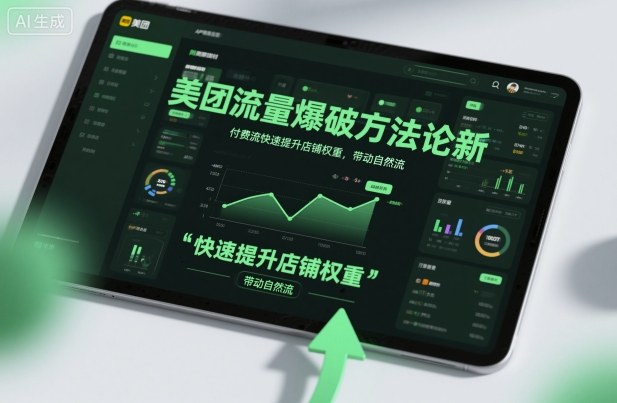 美团流量爆破方法论,付费流快速提升店铺权重,带动自然流-副业吧