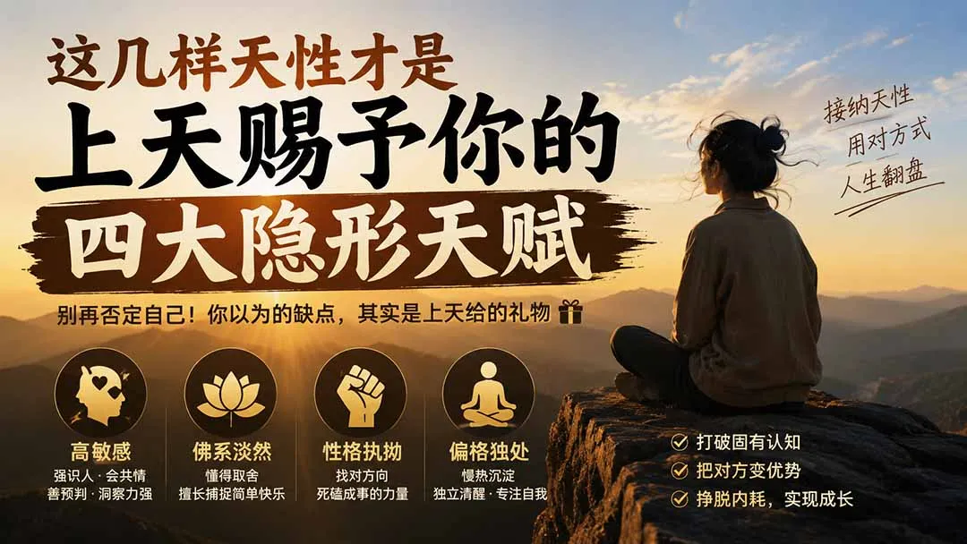 付费文章:这几样天性才是上天赐予你的四大隐形天赋-副业吧