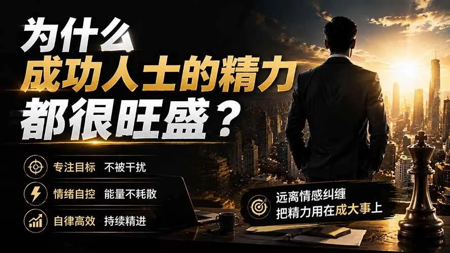 (19754期)付费文章:为什么成功人士的精力都很旺盛?-副业吧
