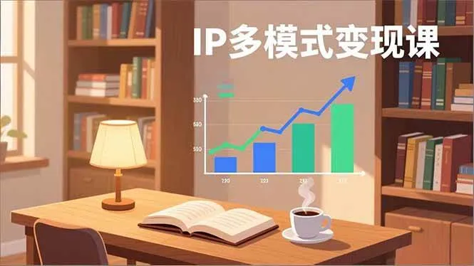 (17014期)IP多模式变现课,广告分成、种草激励、Live图带货,开拓多元收入,副业稳定月入过万-副业吧