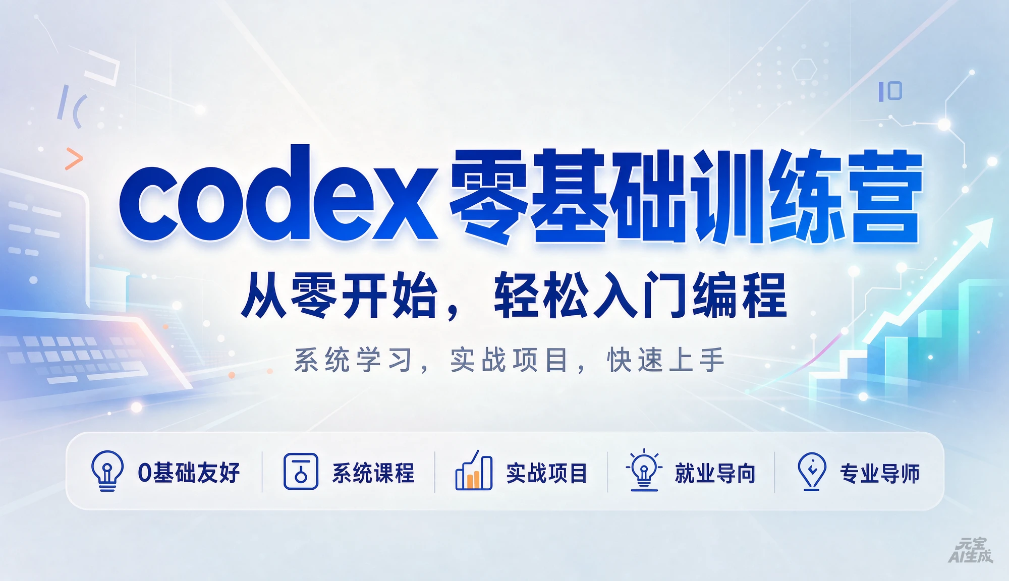 codex零基础训练营,从零开始,轻松入门编程,系统学习,实战项目,快速上手-副业吧