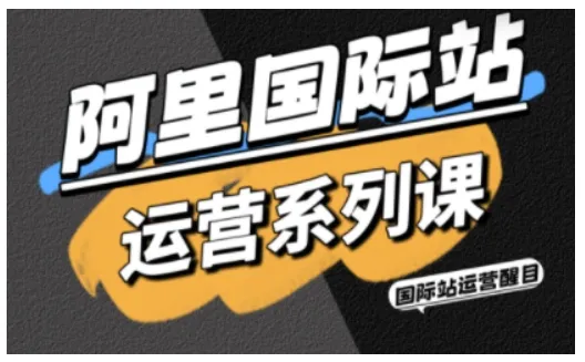 阿里国际站运营系列课，涵盖精准引流、直通车与全站推实战SOP，搭配AI效率工具包与高阶增长玩法（更新）-副业吧