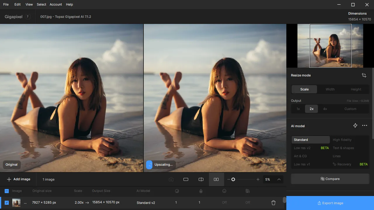 Ai图像放大Topaz Gigapixel v1.1.3高级版-副业吧