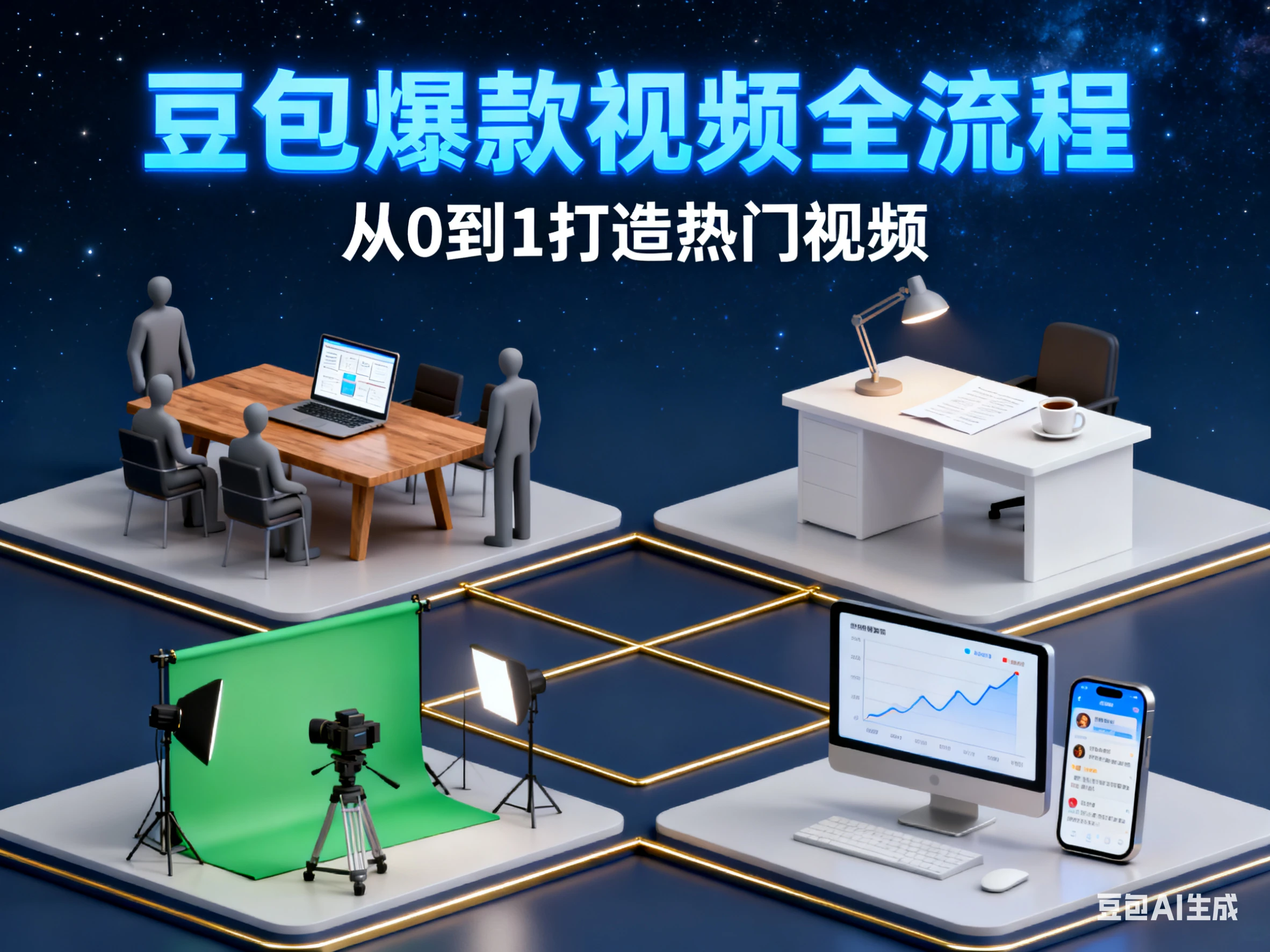 豆包爆款视频全流程-副业吧