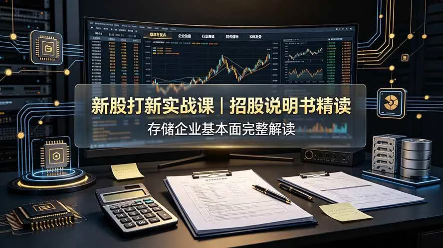 (19255期)付费文章:新股打新实战课|招股说明书精读,存储企业基本面完整解读-副业吧