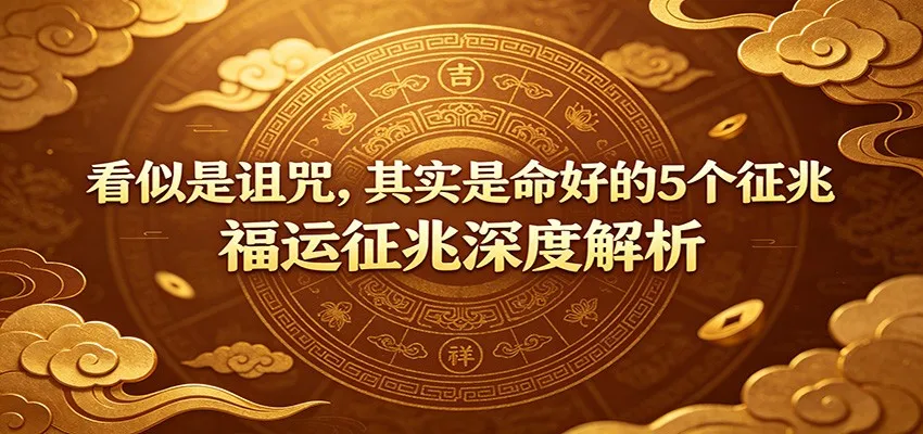 付费文章:《看似是诅咒,其实是命好的5个征兆》福运征兆深度解析-副业吧