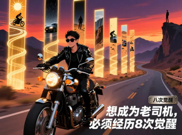 付费文章：想成为老司机，必须经历8次觉醒-副业吧