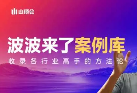 【精】波波来了案例库(更新3月)涵盖社交电商、直播带货、私域流量、IP打造、社群运营、传统行业转型等核心领域-副业吧