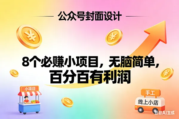 （17333期）8个必赚小项目，无脑简单，百分百有利润，副业首选，日入300+-副业吧