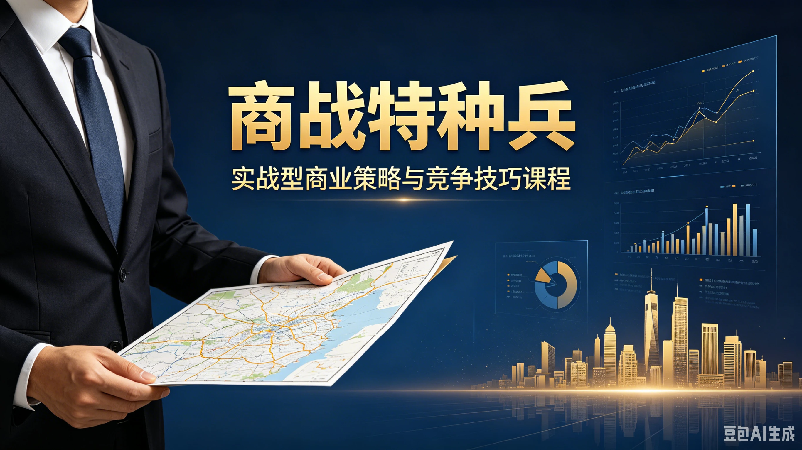 【精】商战特种兵,实战型商业策略与竞争技巧课程-副业吧