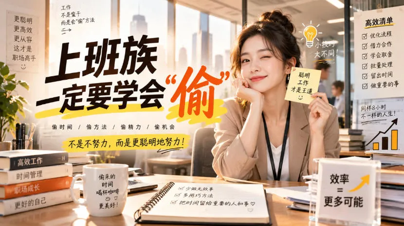 某社群精选付费文：上班族一定要学会“偷“-副业吧