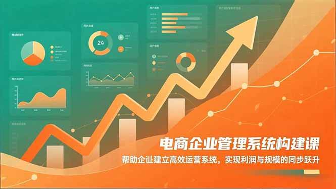 （16643期）电商企业管理系统构建课：帮助企业建立高效运营系统，实现利润与规模的同步跃升-副业吧