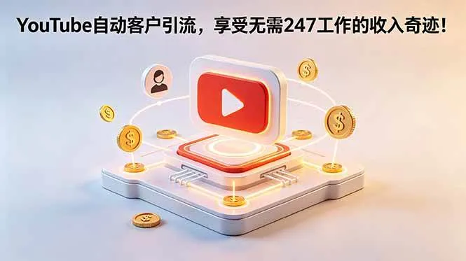 （18658期）YouTube 自动客户引流，享受无需 247 工作的收入奇迹！【原创双语字幕】-副业吧