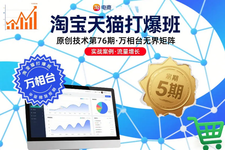 淘宝天猫打爆班原创技术第76期,万相台无界矩阵-副业吧