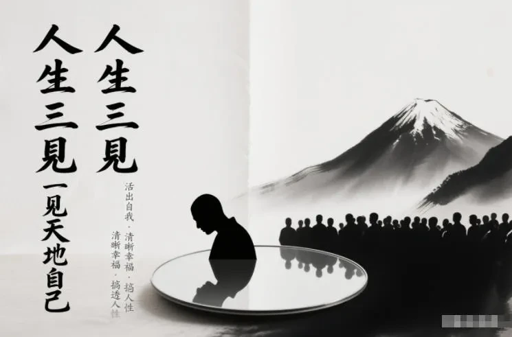 【精】人生三见一见天地见众生见自己，活出自我拥有清晰幸福人生，搞透人性-副业吧