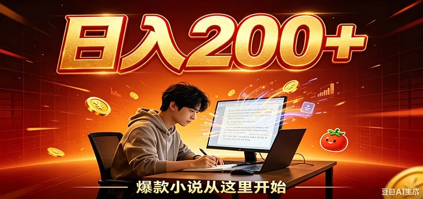 番茄达人变现新玩法，设备后台自动完成阅读任务获取时长收益，全自动运行 每日300+-副业吧
