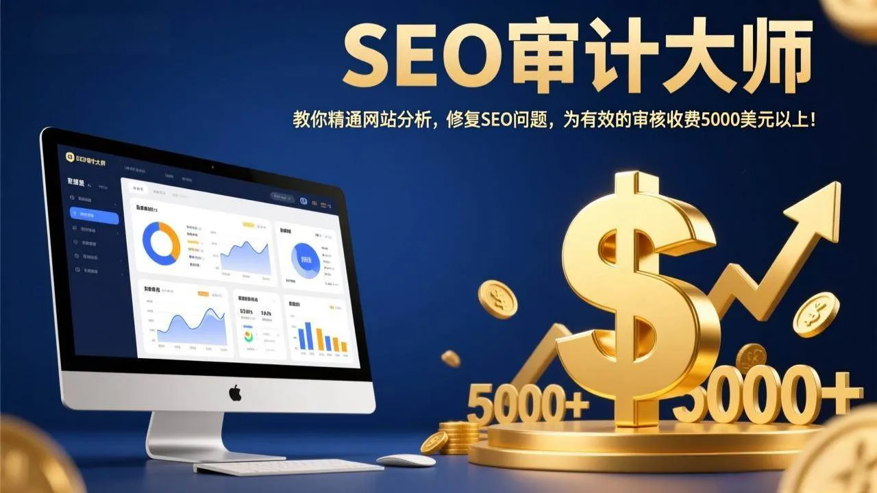 （17475期）SEO审计大师：教你精通网站分析，修复SEO问题，为有效的审核收费5000美元以上！-副业吧