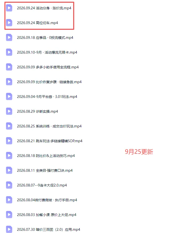 拼多多实战特训营(更新0926-副业吧
