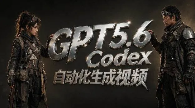 (19393期)GPT5.6+Codex自动化视频生成:提示词设计×角色设定×封面海报×工作流思路,高效产出AI视频-副业吧