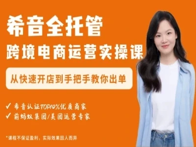 【精】希音跨境电商运营实操课-小满跨境shein跨境电商教程-副业吧