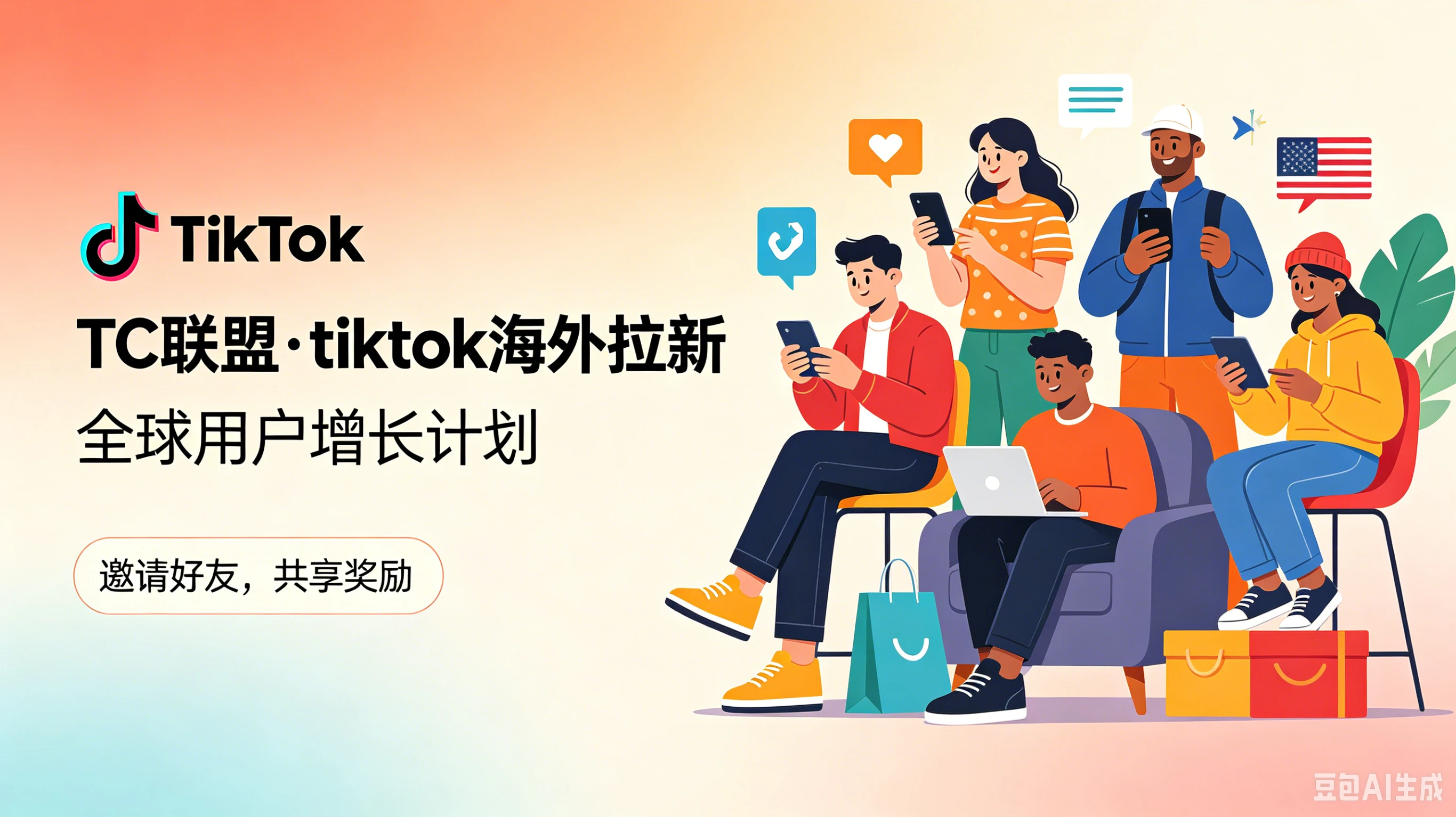 【精】Tc联盟·TikTok海外拉新项目-副业吧
