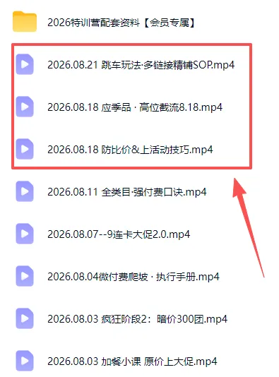 拼多多实战特训营(更新26年0822-副业吧