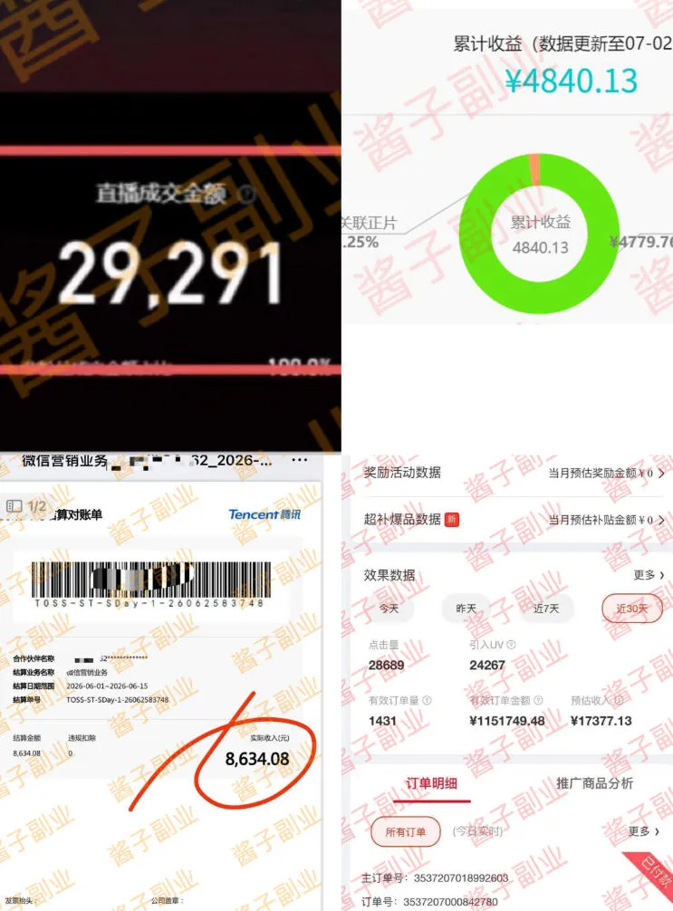985十年互联网老兵亲测:2026年多个真实落地副业项目,手把手带你搭建被动收入管道(淘宝无人直播、TK拉新、代运营、CSGO……)【揭秘】-副业吧