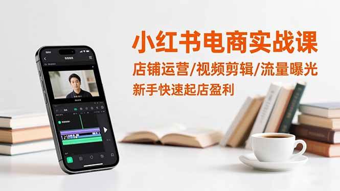 (16536期)小红书电商实战课:店铺运营/视频剪辑/流量曝光,新手快速起店盈利 (16536期)小红书电商实战课:店铺运营/视频剪辑/流量曝光,新手快速起店盈利